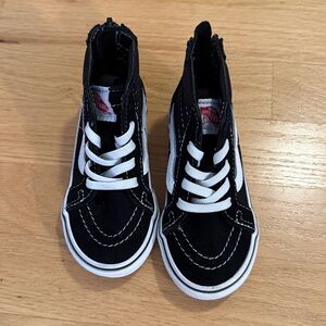 Black Vans High Tops